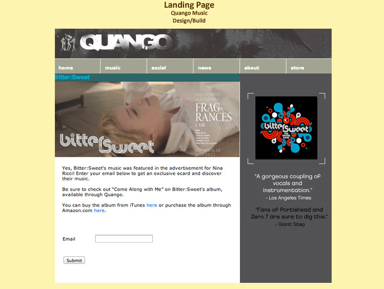 Landing Page